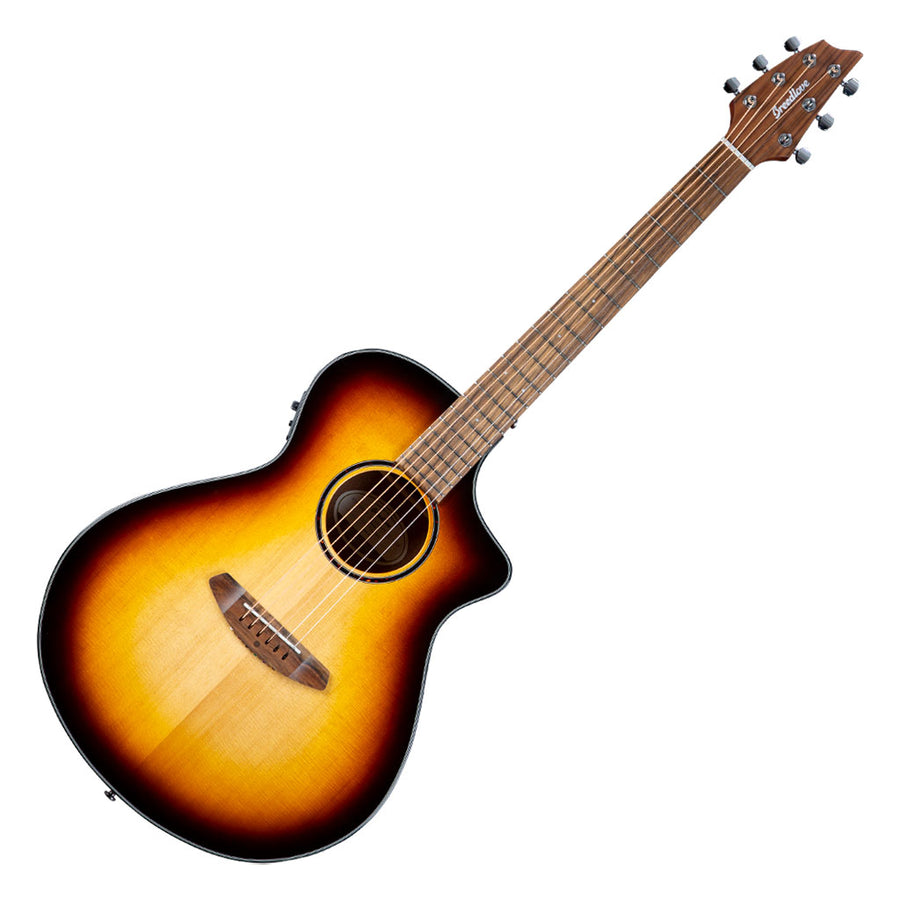Breedove Discovery S Concert Edgeburst CE Acoustic Guitar