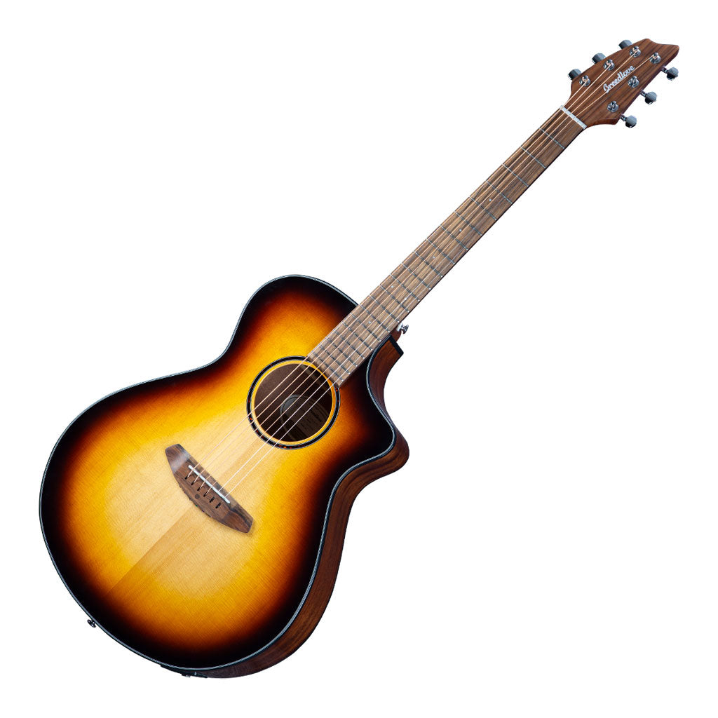 Breedove Discovery S Concert Edgeburst CE Acoustic Guitar