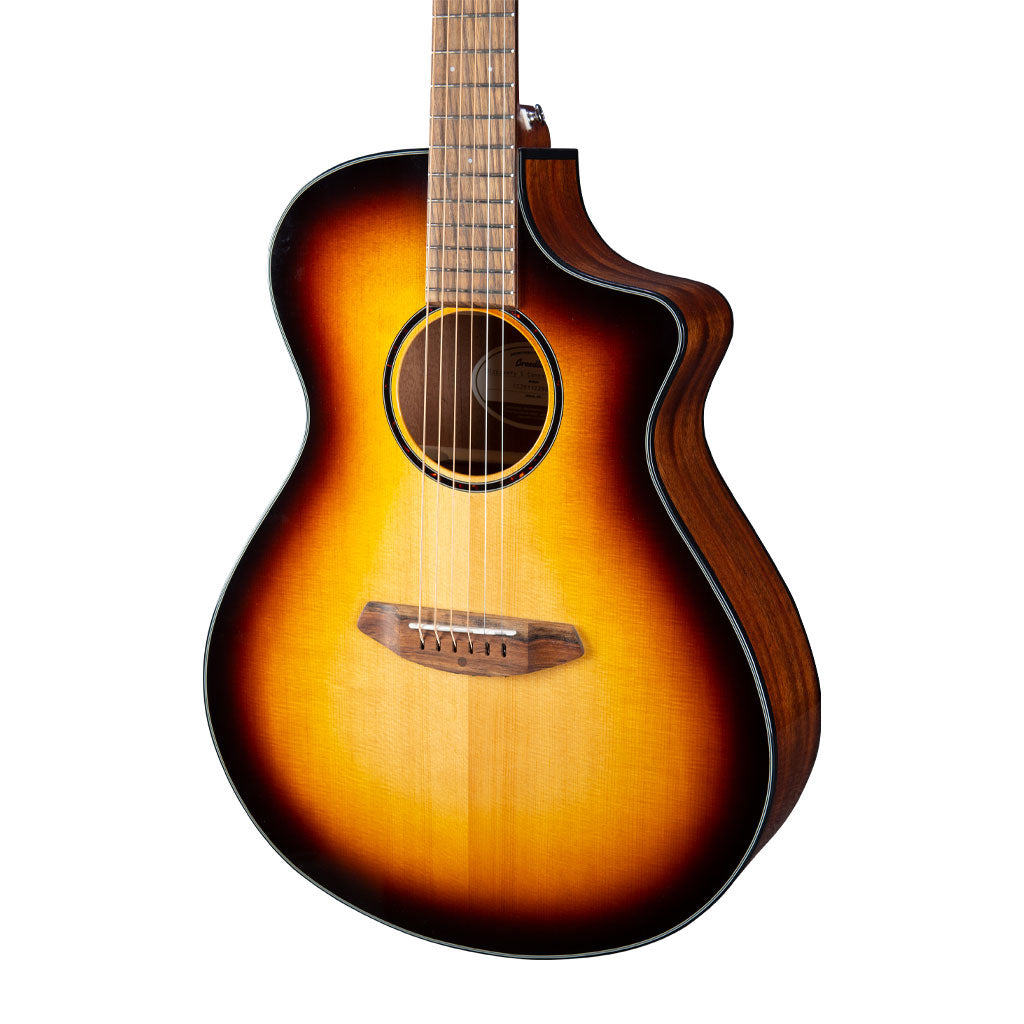Breedove Discovery S Concert Edgeburst CE Acoustic Guitar
