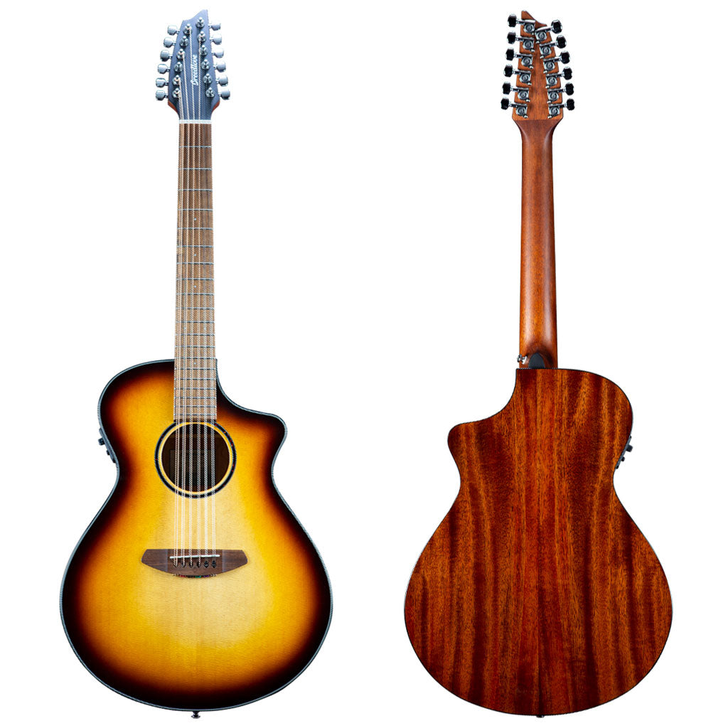 Breedlove Discovery S Concert CE 12-String Edgeburst Acoustic Electric Guitar