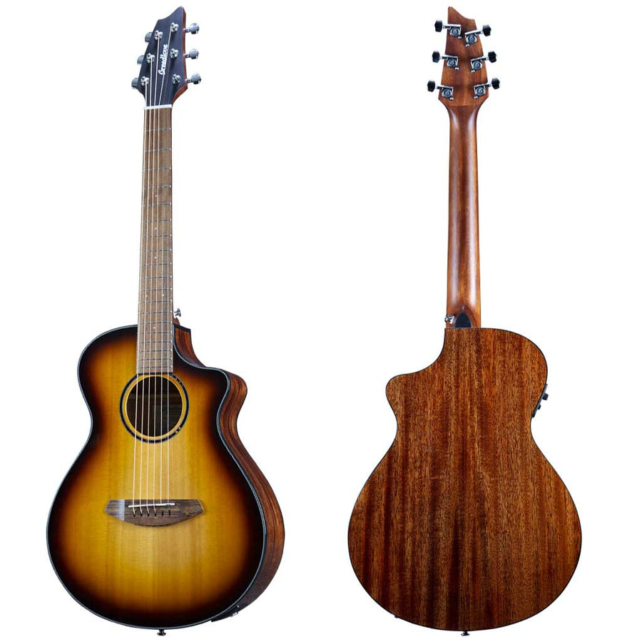 Breedlove Discovery S Companion Edgeburst CE Acoustic Electric Guitar