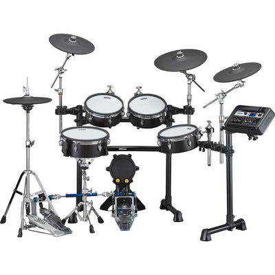 Yamaha DTX8K-M High-Grade Electronic Drum Kit with Mesh Drum Heads in Black Forest