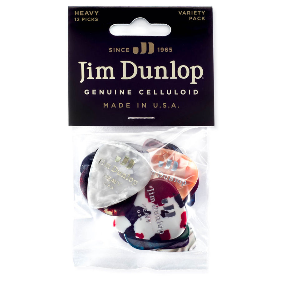 Dunlop Celluloid Guitar Picks Variety Pack