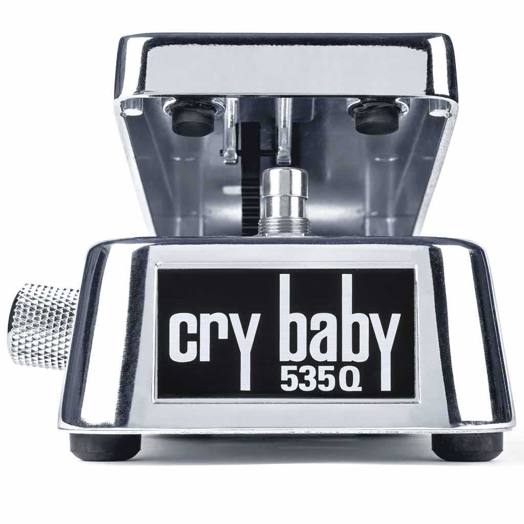 jim dunlop wah pedal Dunlop 535Q-C Chrome Cry Baby Multi-Wah Pedal