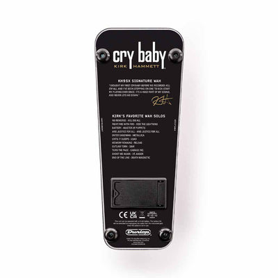 Dunlop KH95X Kirk Hammett Collection Cry Baby® Wah