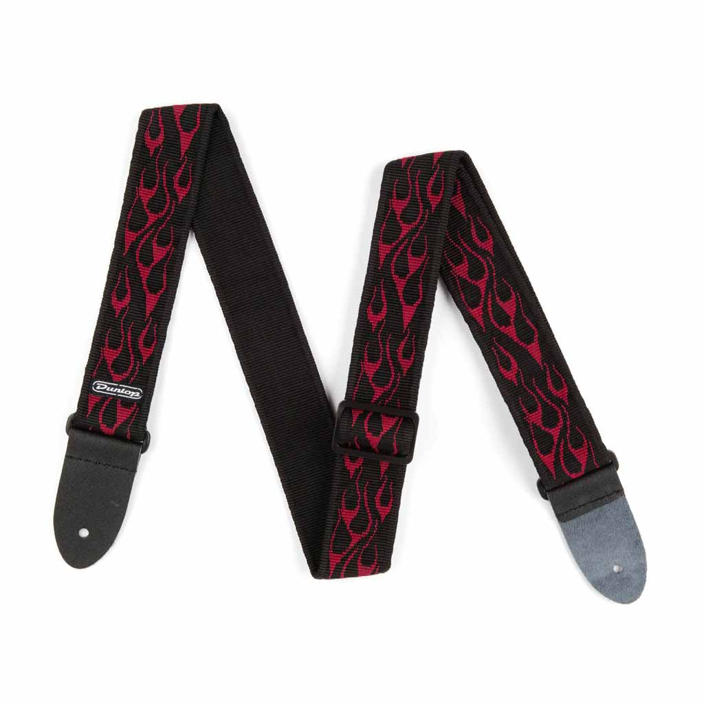 Dunlop Classic Flambe Red Strap
