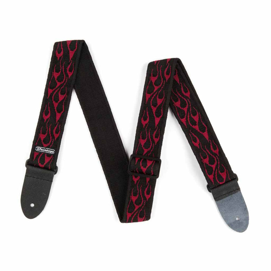 Dunlop Classic Flambe Red Strap