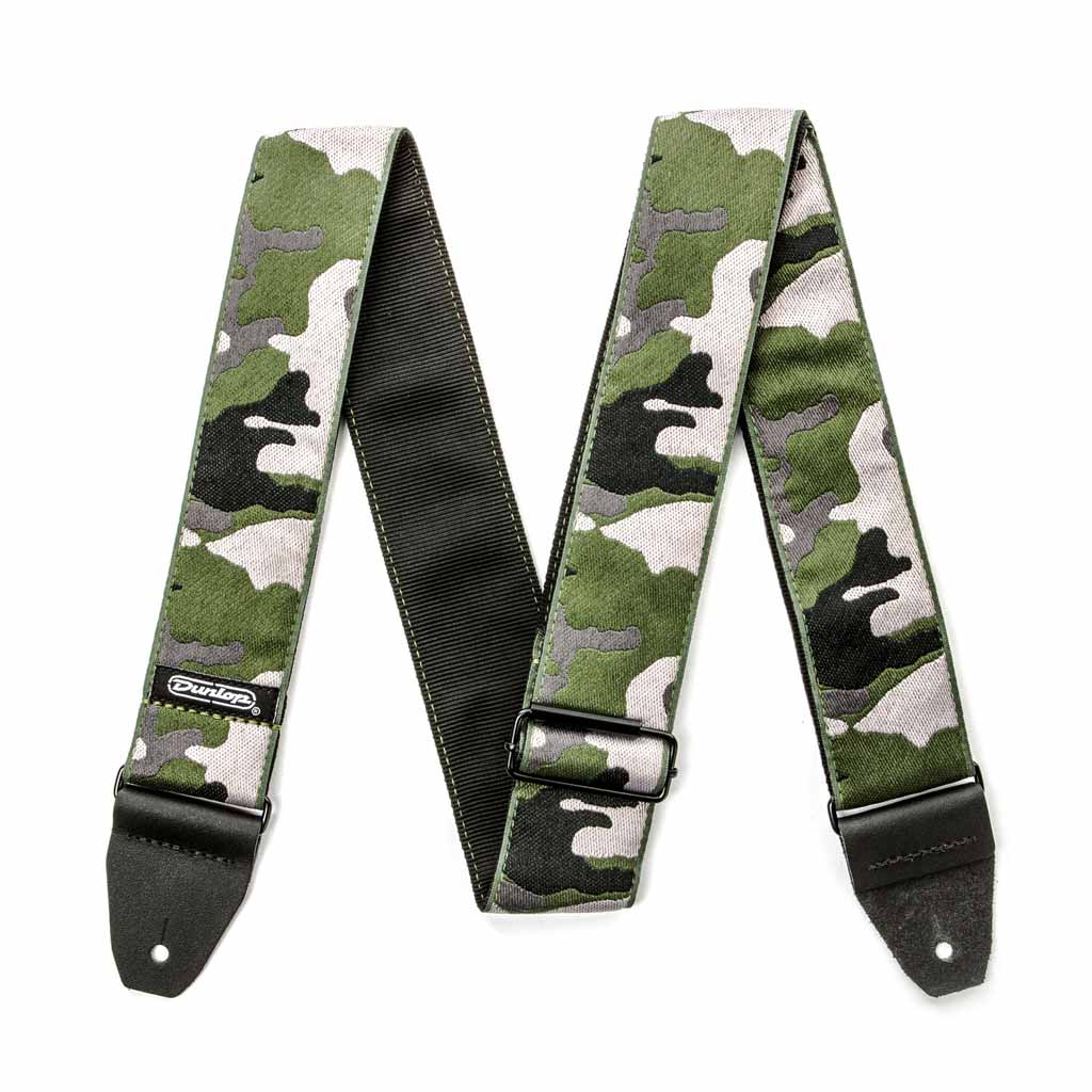 Dunlop Jacquard Ranger Green Strap