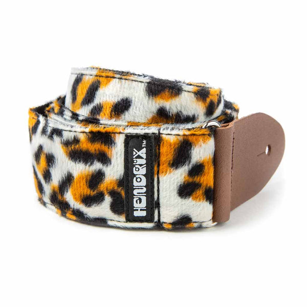 Dunlop Jimi Hendrix Maui Leopard Guitar Strap Jim Dunlop Straps Dunlop ...