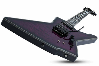 Schecter E-1 FR-S Special Edition Electric Guitar - Trans Purple Burst