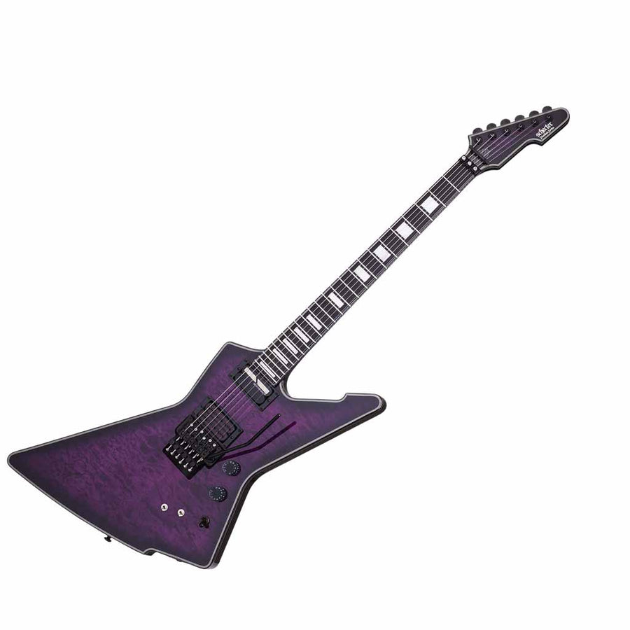 Schecter E-1 FR-S Special Edition Electric Guitar - Trans Purple Burst