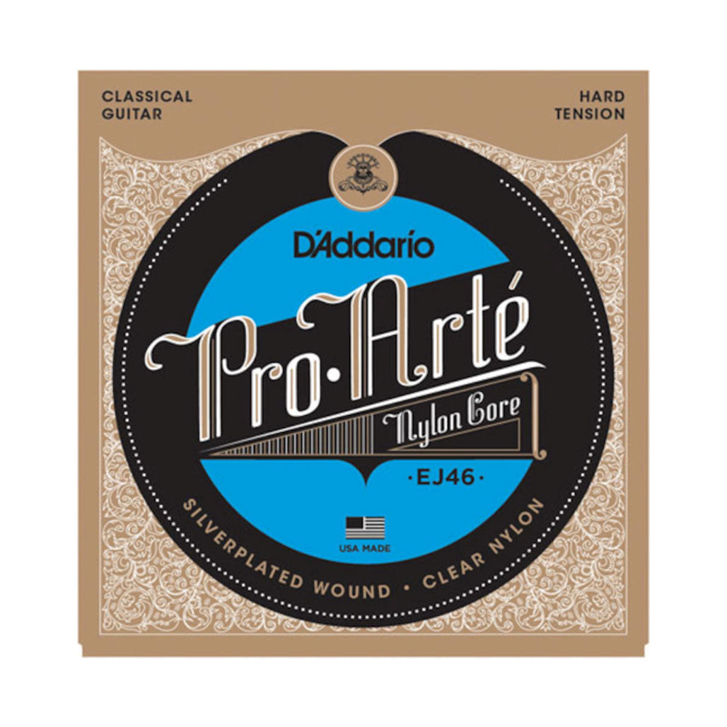 D'Addario EJ46 Hard Tension Nylon Classical Guitar Strings