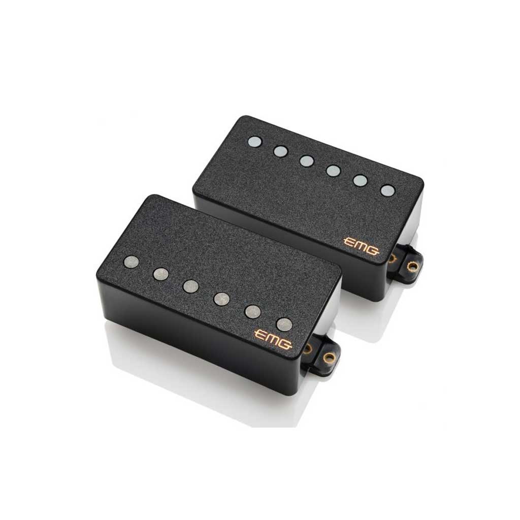 EMG 57/66TW Triple Coil Active Humbucker Pickup Set in Black