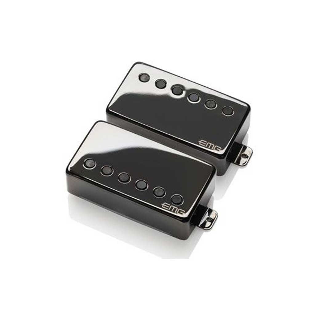 EMG James Hetfield "HET" Signature Pickup Set in Black Chrome