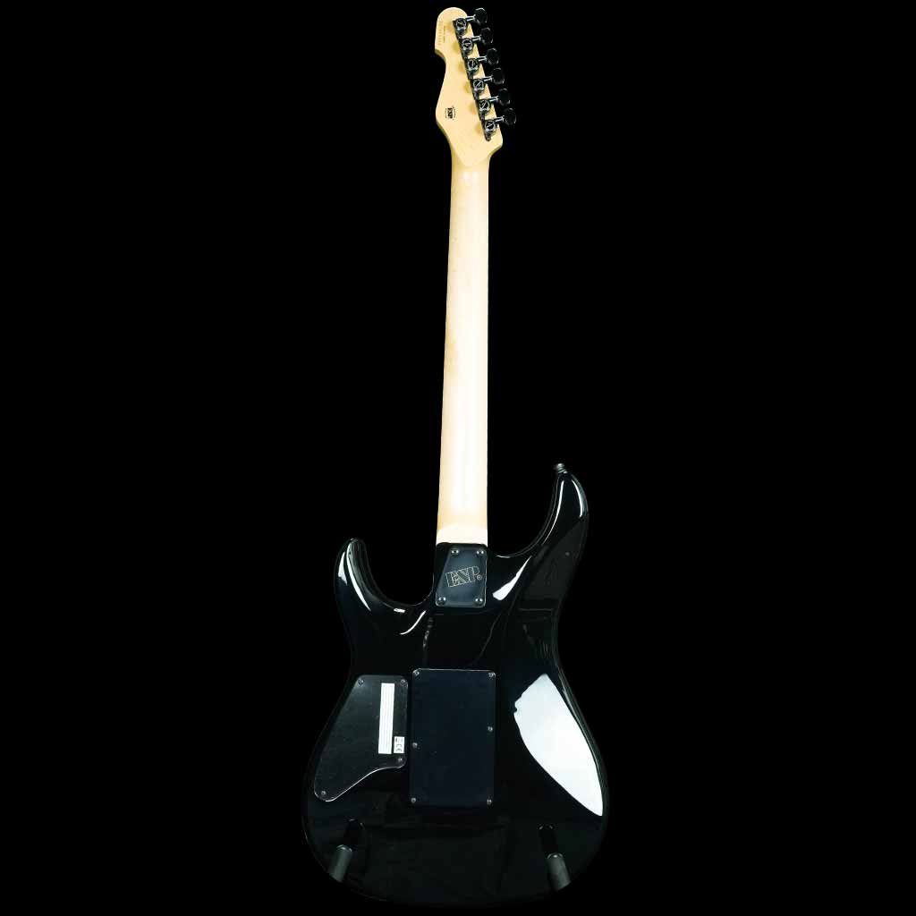 ESP E-II SN-II Series Electric Guitar w/Burled Maple Top - Nebula Black Burst