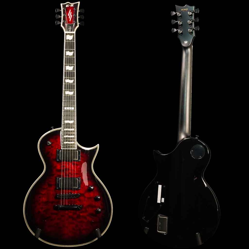 ESP E-II Eclipse Electric Guitar - See Thru Black Cherry Sunburst
