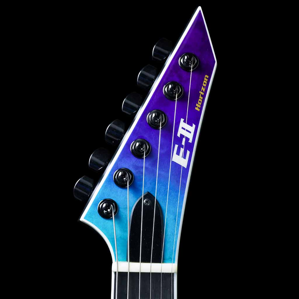ギター ESP E-II HORIZON blue-purple gradation Amazon.com: ESP 6 String E Horizon NT-II Electric Guitar