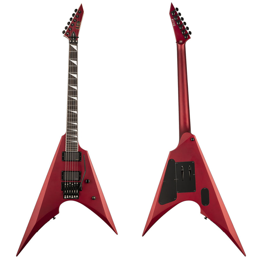 ESP LTD Arrow-1000 Series Electric Guitar w/Floyd Rose in Candy Apple Red Satin