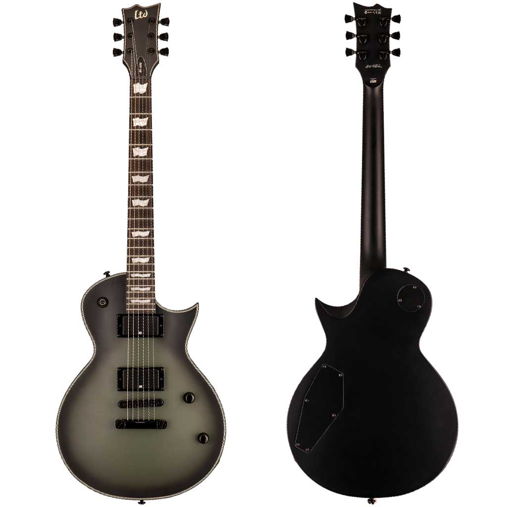 ESP LTD BK-600 Bill Kelliher Signature Electric Guitar - Military Green Sunburst Satin