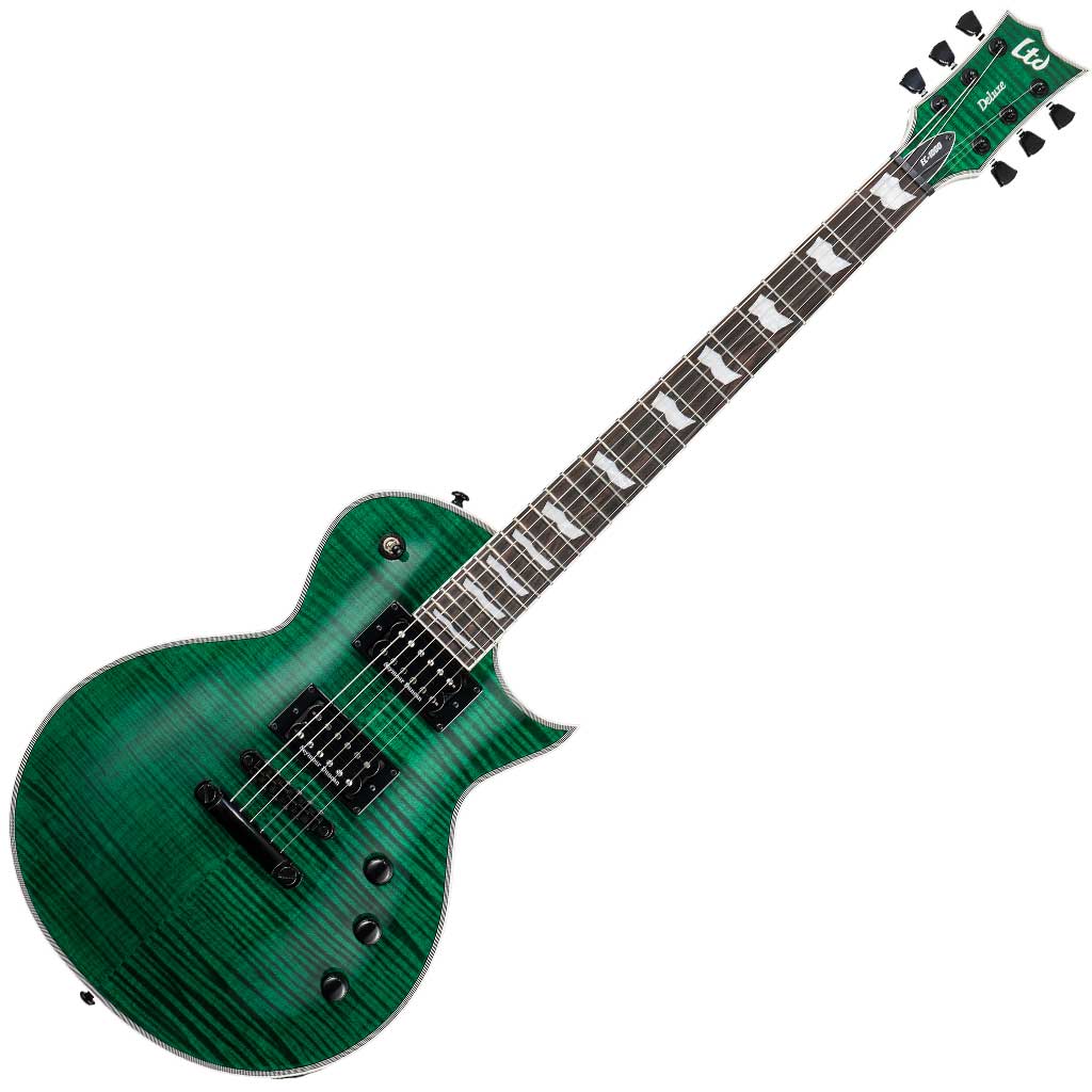 ESP LTD EC-1000 Electric Guitar - See Thru Green
