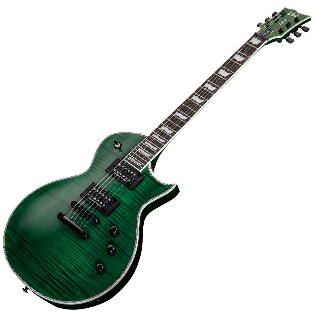ESP LTD EC-1000 Electric Guitar - See Thru Green
