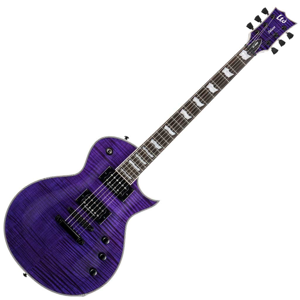 ESP LTD EC-1000 Electric Guitar - See Thru Purple