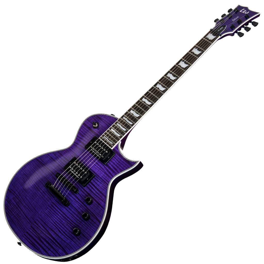 ESP LTD EC-1000 Electric Guitar - See Thru Purple