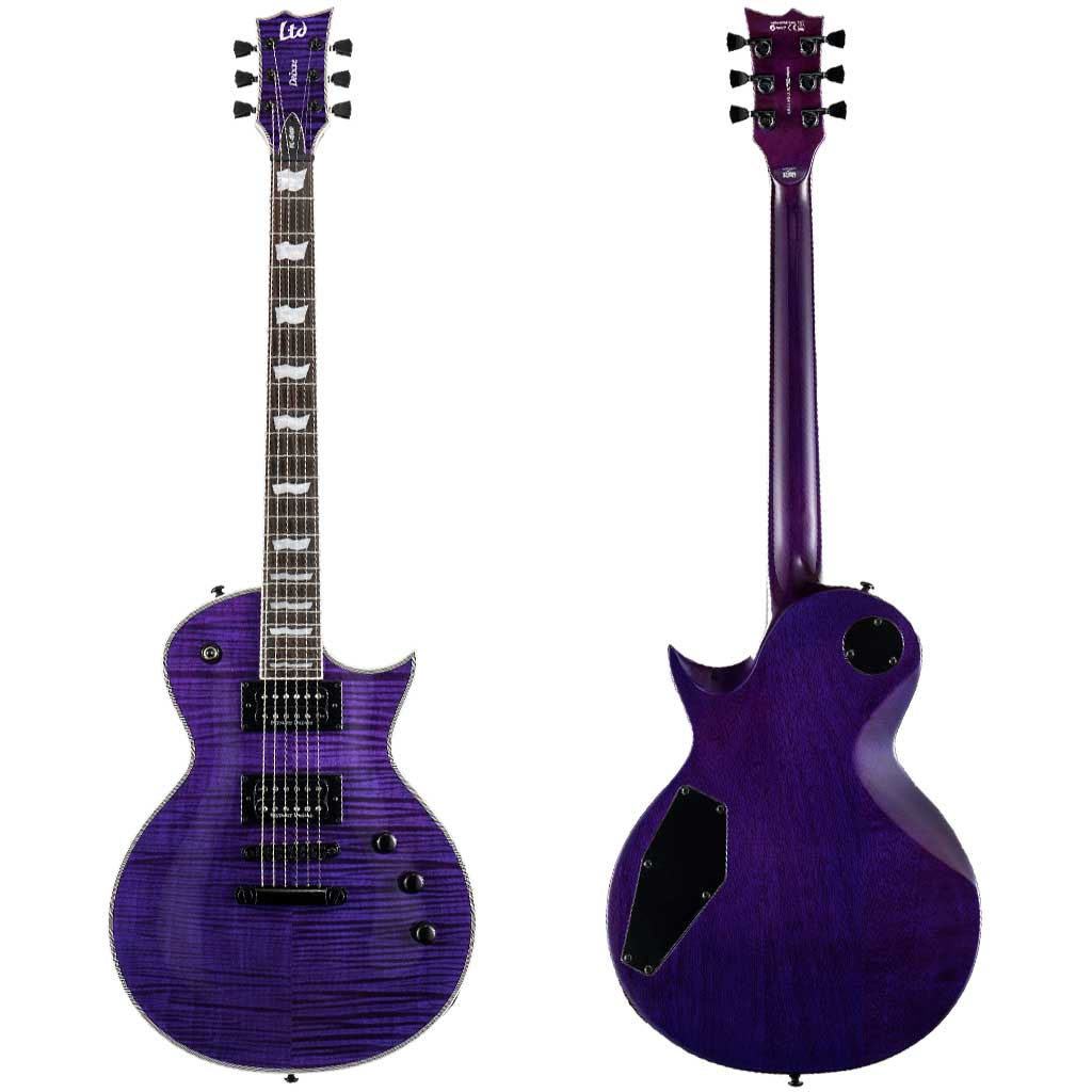 ESP LTD EC-1000 Electric Guitar - See Thru Purple