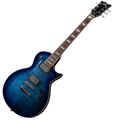 ESP Ltd EC-256 Electric Guitar w/Flame Maple Top in Cobalt Blue