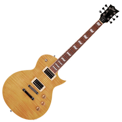 ESP Ltd EC-256 Electric Guitar w/Flamed Maple Top in Vintage Natural