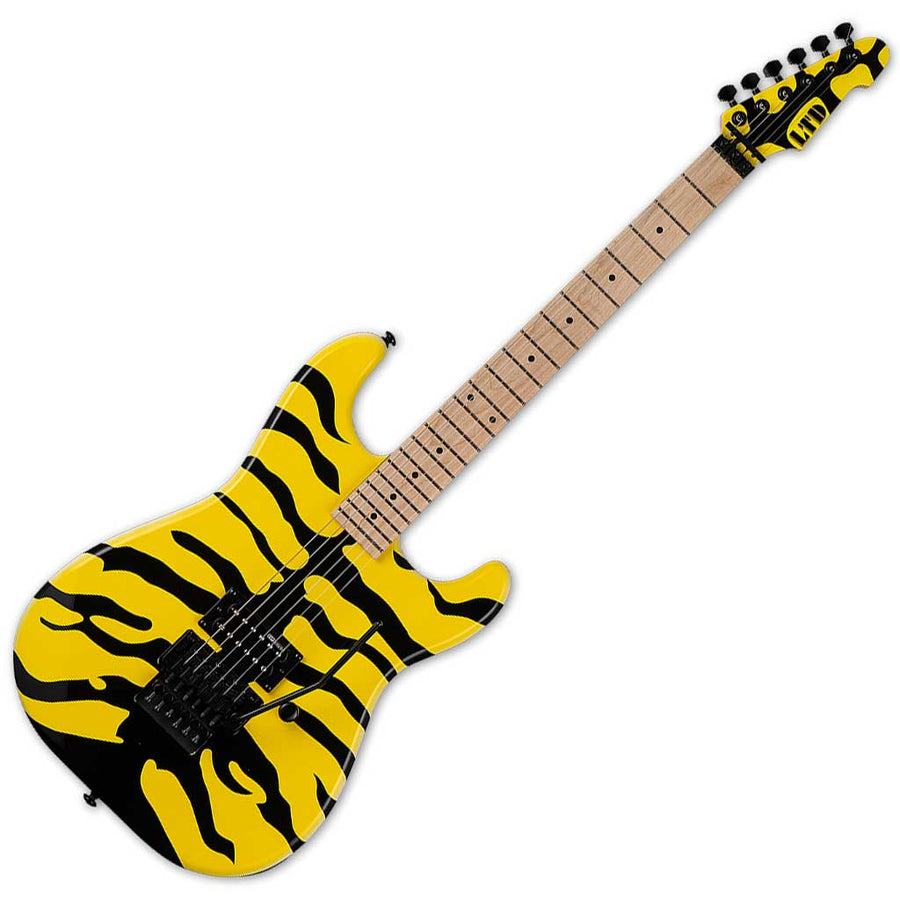 ESP LTD GL-200MT George Lynch Signature Electric Guitar - Yellow Tiger