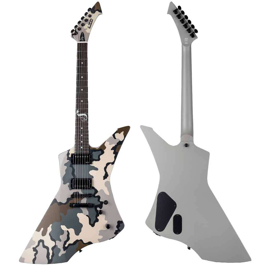 ESP LTD Snakebyte James Hetfield Signature Electric Guitar - Camo