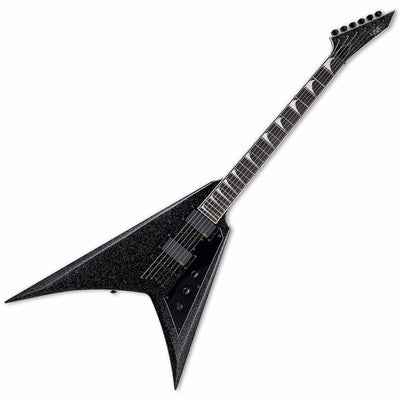 ESP LTD KH-V Kirk Hammett Signature Electric Guitar in Black Sparkle