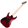 ESP LTD M-200 Electric Guitar w/Flame Maple Top in See Thru Red