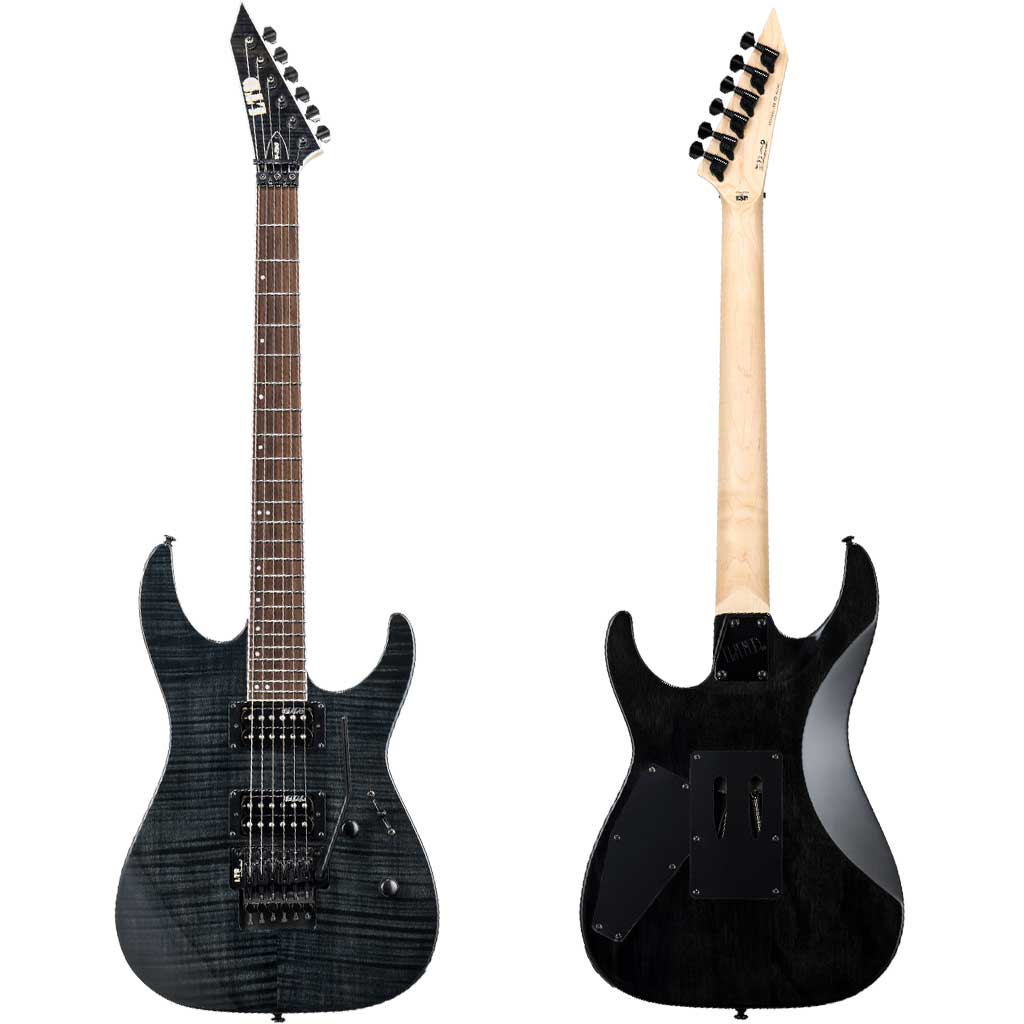 ESP　flat　have　M-200,　Black　classic　Guitar　Guitar　high-quality　the　The　guitar　“slab”　affordable,　ESP　Thru　truly　a　shred　Electric　ready　to　are　With　who　players　See　LTD　Electric　M-200FM　guitar.