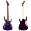ESP LTD SH-207 Brian "Head" Welch Signature 7 String Electric Guitar -  See Thru Purple