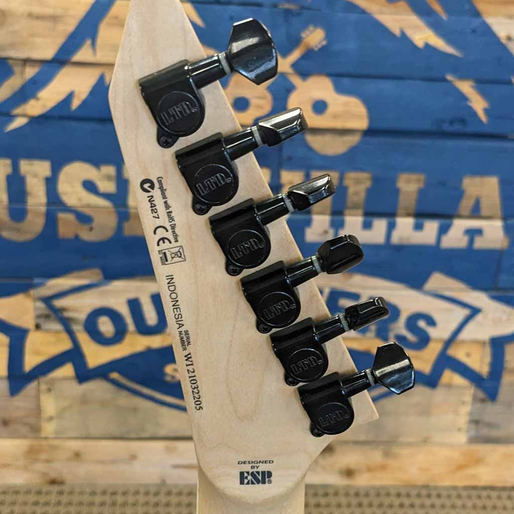 Used ESP LTD MH-200 Electric Guitar - See Through Black Cherry