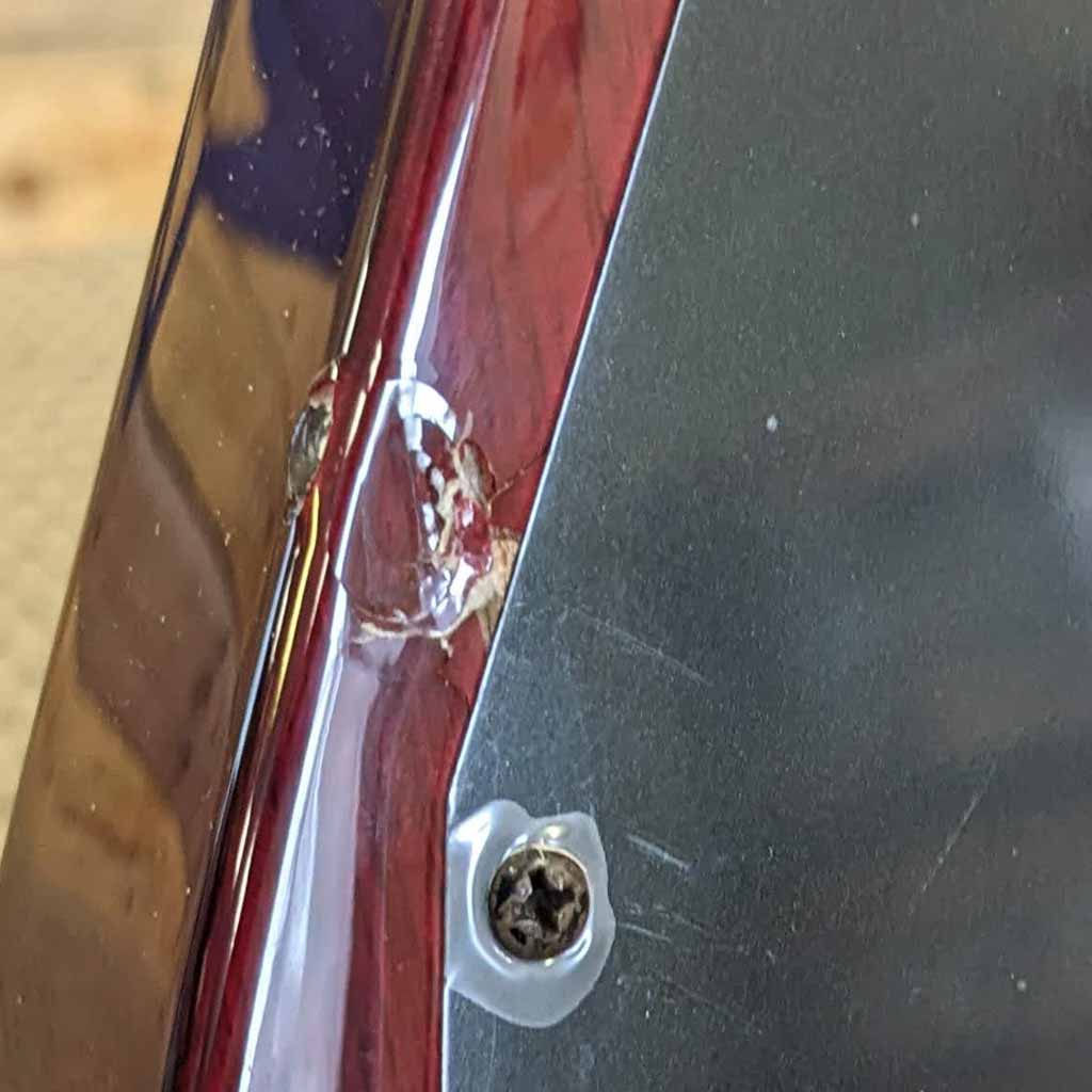 Used ESP LTD MH-200 Electric Guitar - See Through Black Cherry