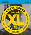 D'Addario EXL125 Nickel Wound Super Light Top/Regular Bottom Electric Guitar Strings  9-46