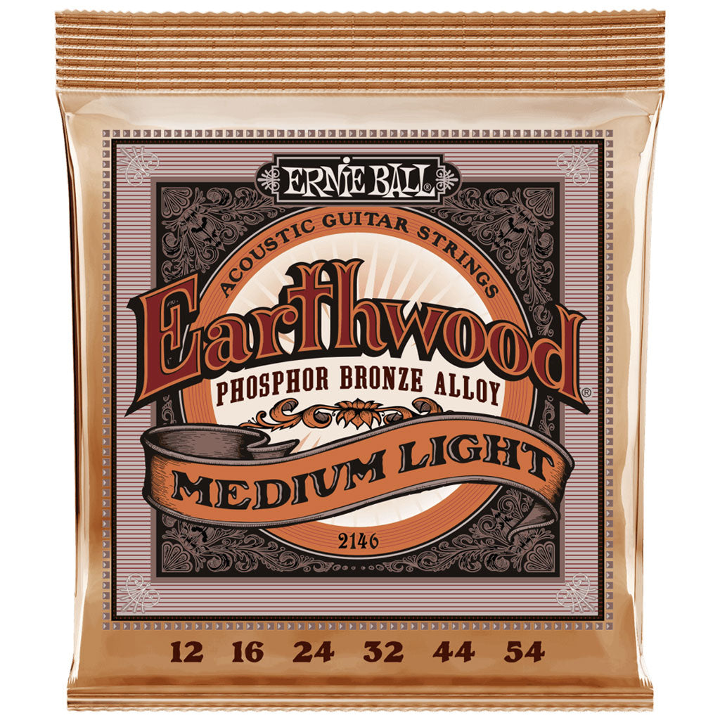 Ernie Ball Earthwood Phosphor Bronze Acoustic Guitar Strings