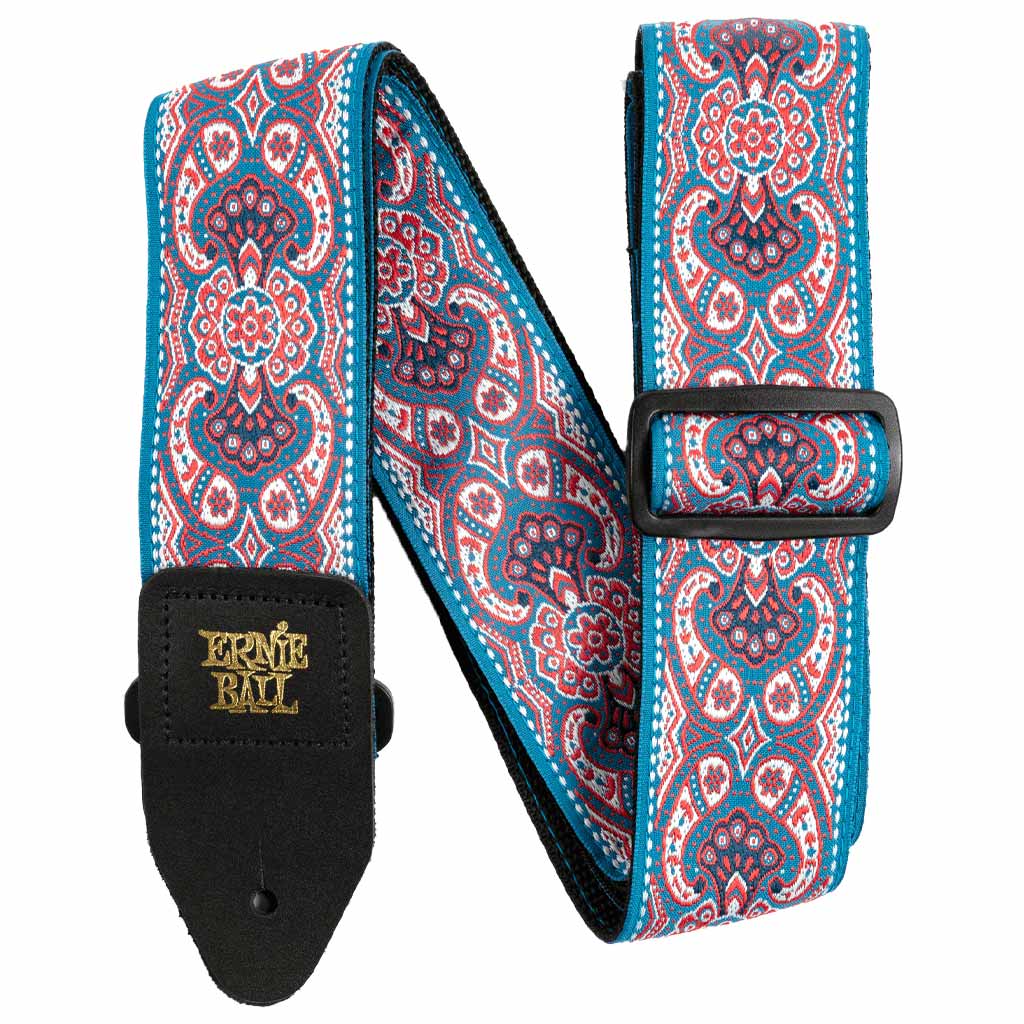 Ernie Ball Jacquard Guitar Strap - Pink Paisley