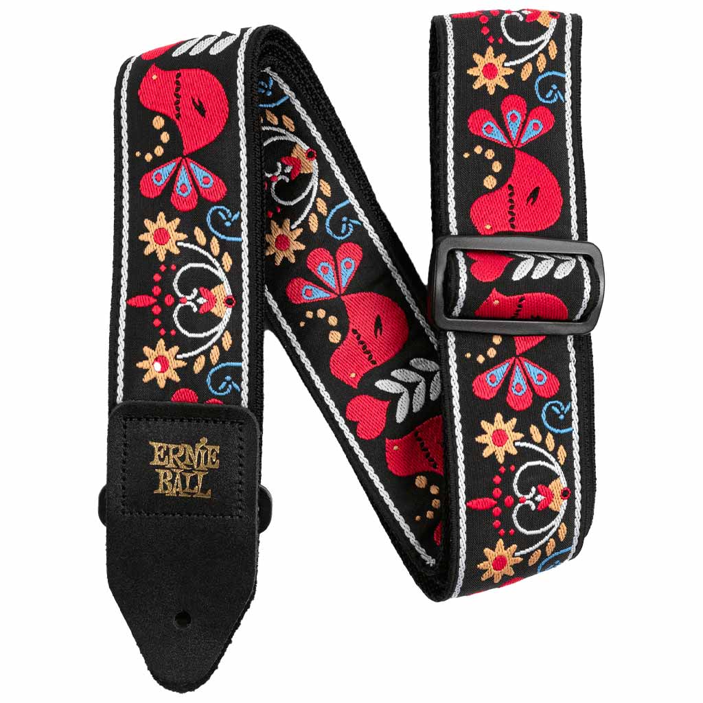 Ernie Ball Jacquard Guitar Strap - Redbird Rising