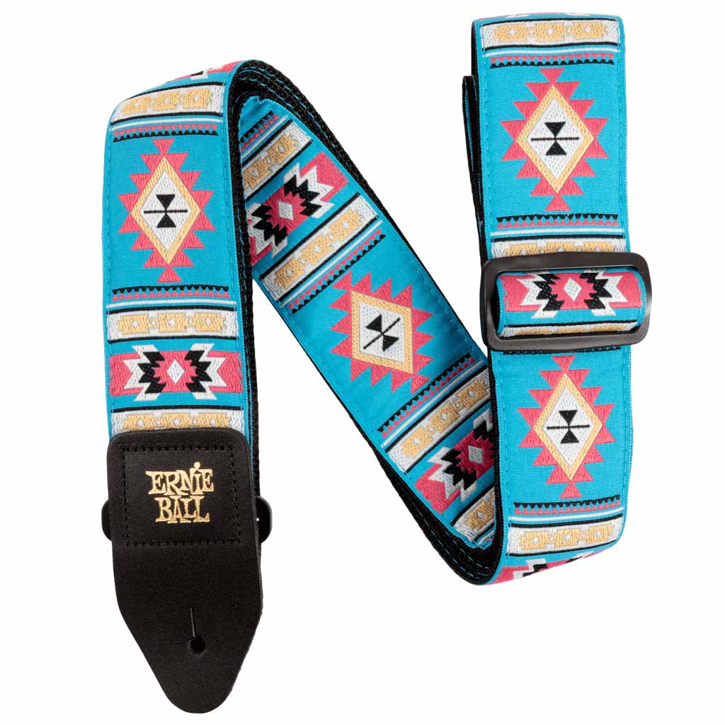 Ernie Ball Jacquard Guitar Strap - Sedona Blue