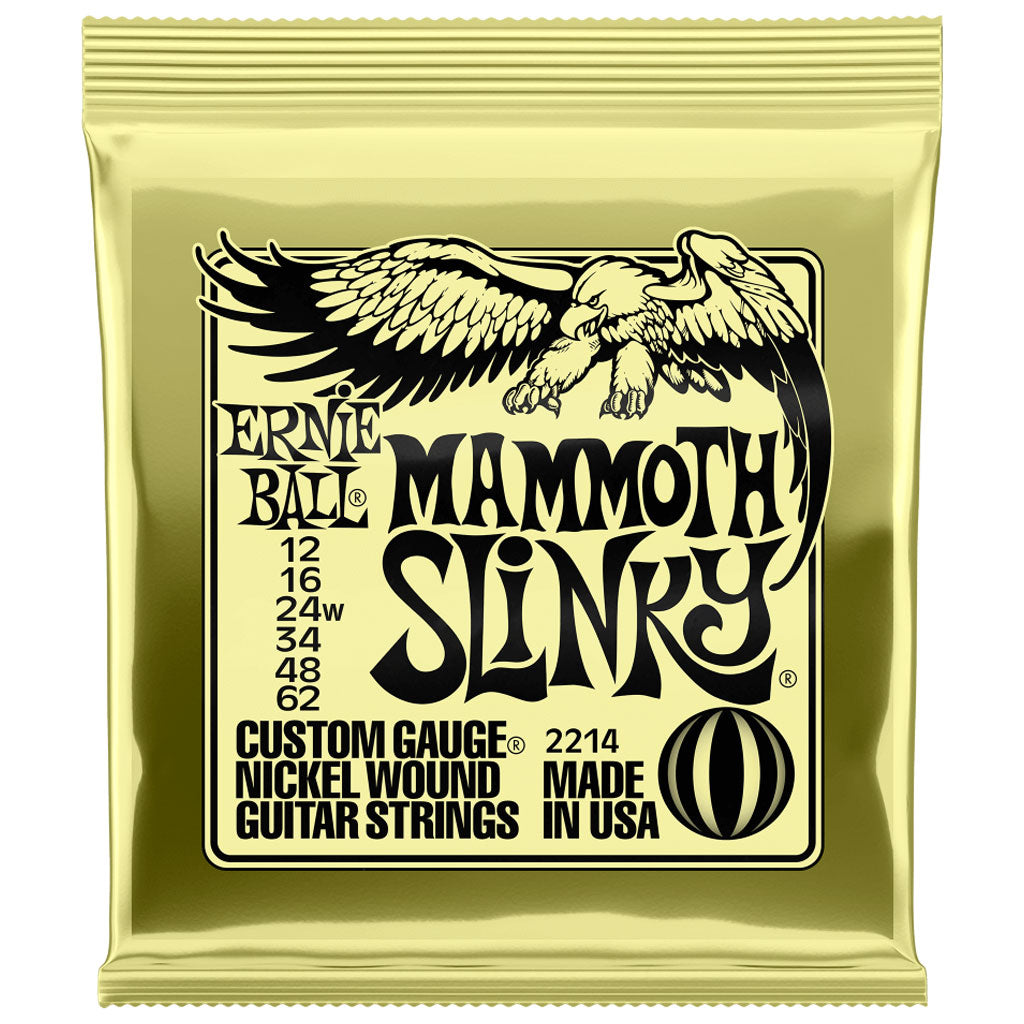 Ernie Ball Mammoth Slinky 12-65 Electric Guitar Strings