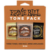 Ernie Ball Medium Light 12-54 Acoustic Guitar String Tone Pack