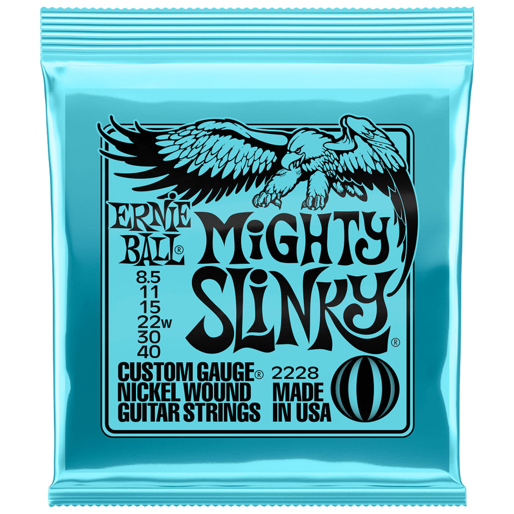 Ernie Ball Mighty Slinky 8.5-40 Electric Guitar Strings