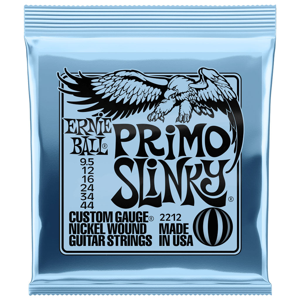 Ernie Ball Primo Slinky 9.5-44 Electric Guitar Strings