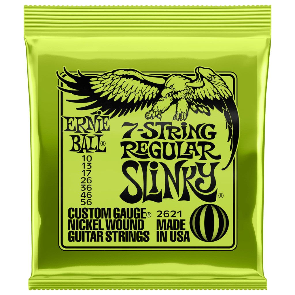 Ernie Ball Regular Slinky 7 String 10-56 Electric Guitar Strings