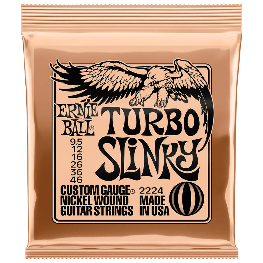 Ernie Ball Turbo Slinky 9.5-46 Electric Guitar Strings