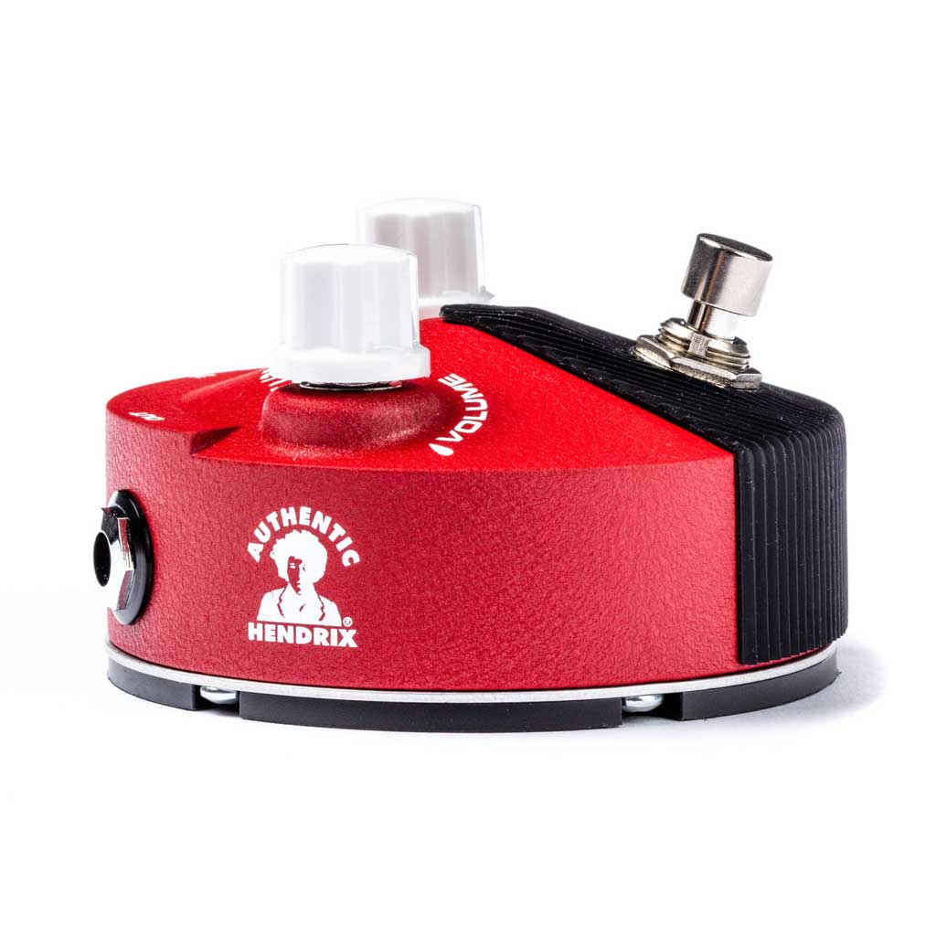 jimi hendrix distortion pedal Dunlop FFM6 Band of Gypsys Fuzz Face Mini Pedal, Red
